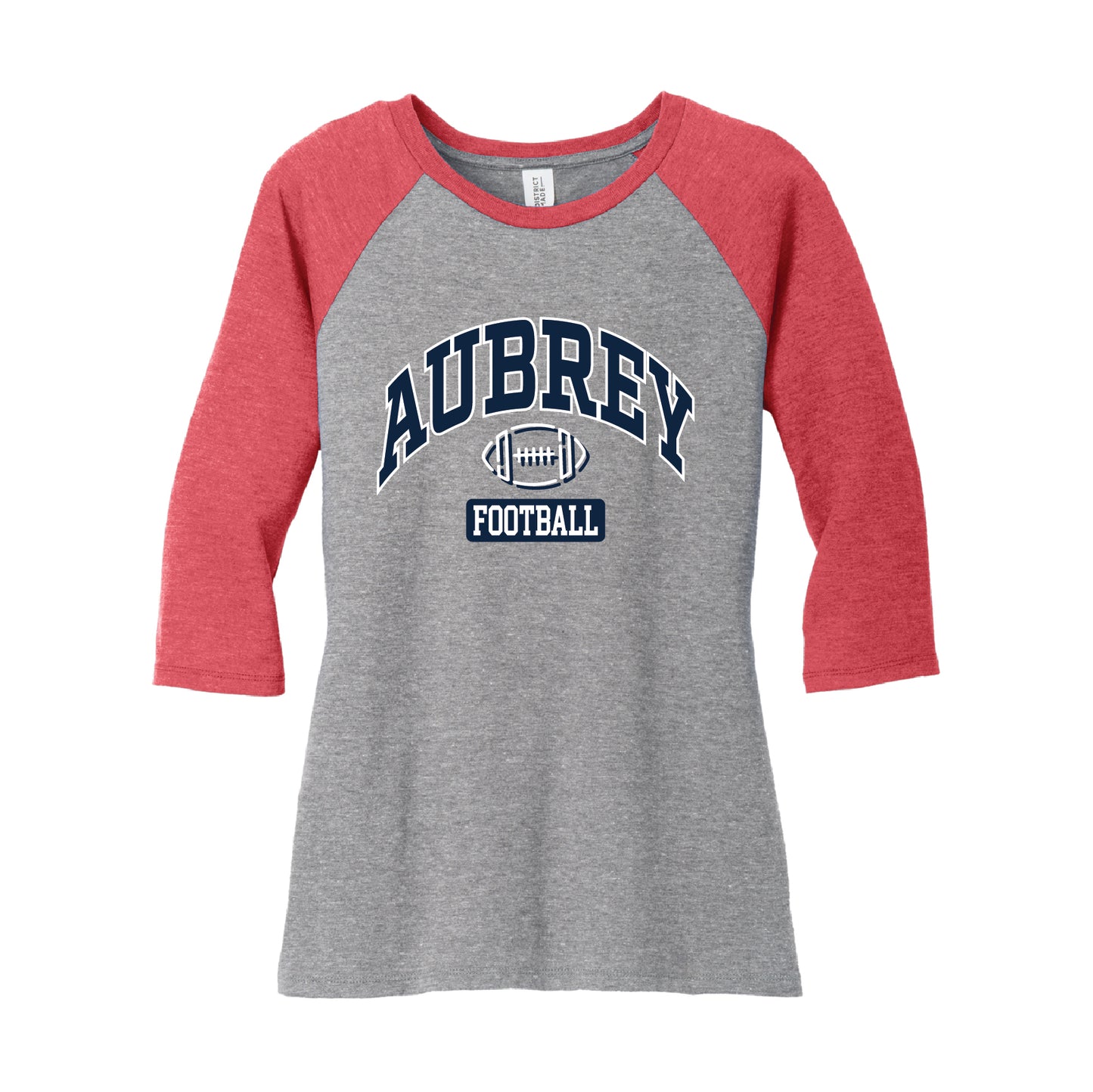 Aubrey Football Women's 3/4 Sleeve Shirt